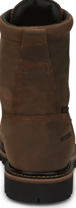 Justin Boots Pulley 8" Waterproof Comp Toe Hickory Online