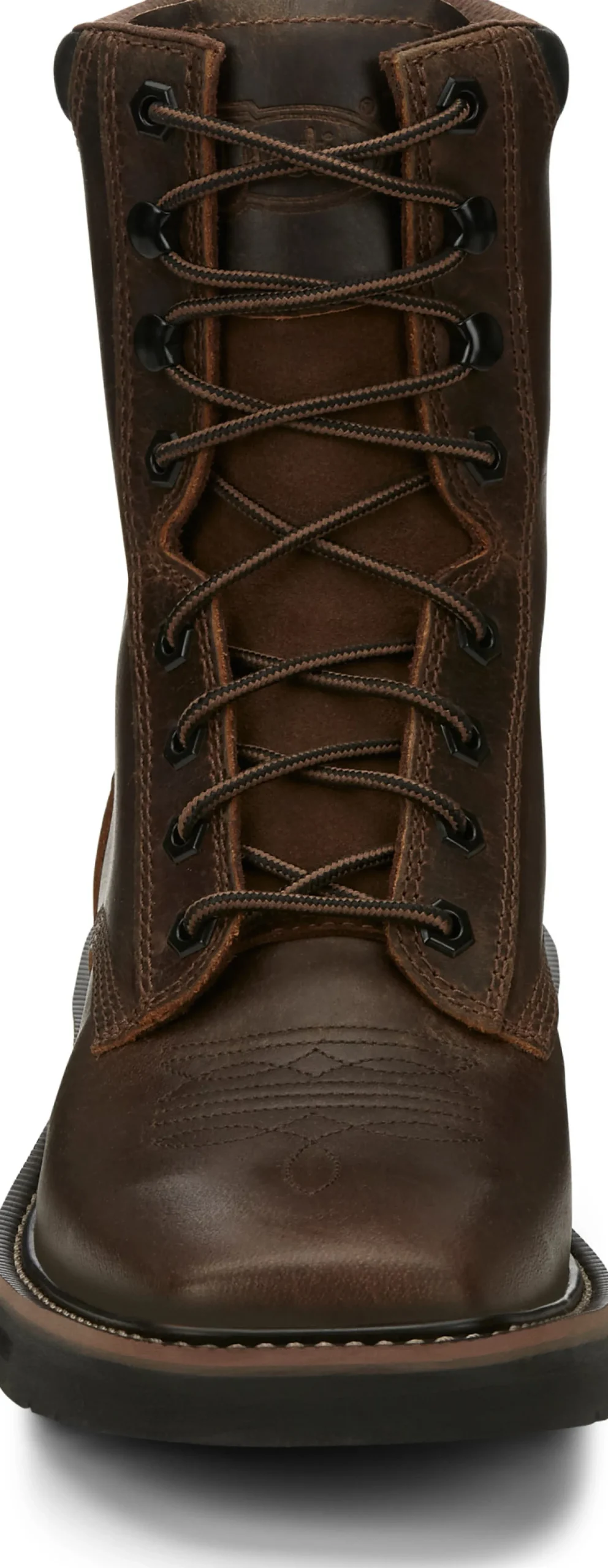 Justin Boots Pulley 8" Work Aged Bark Sale