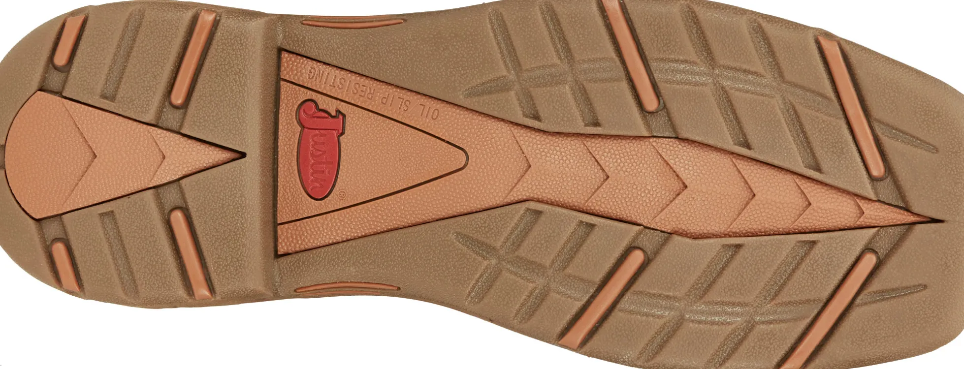 Justin Boots 8" Rush Waterproof Nano Comp Toe Barley Best