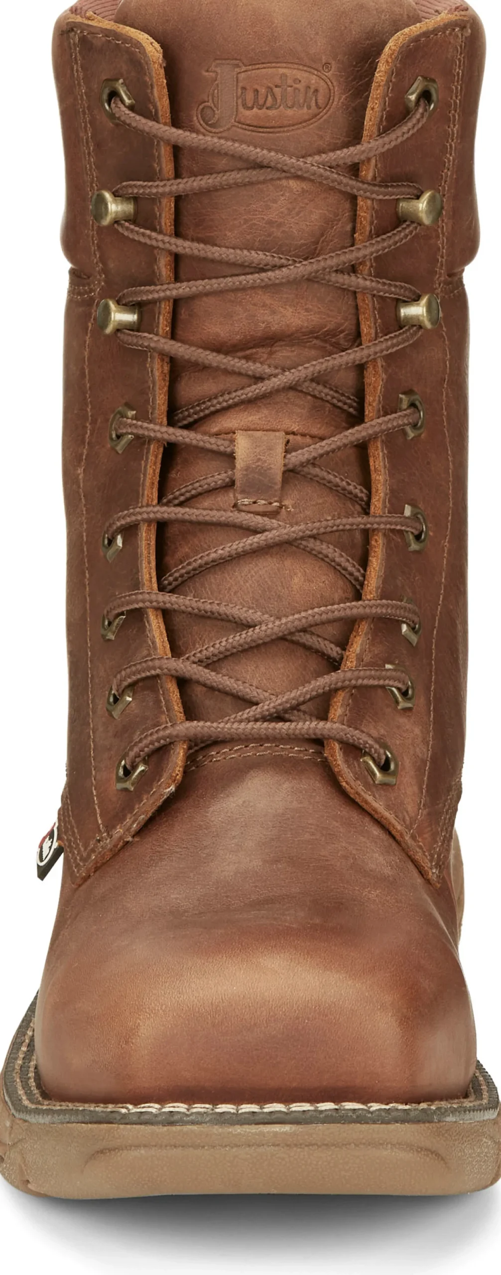 Justin Boots 8" Rush Waterproof Nano Comp Toe Barley Best