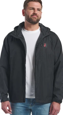 Justin Boots Rain Jacket Black Sale