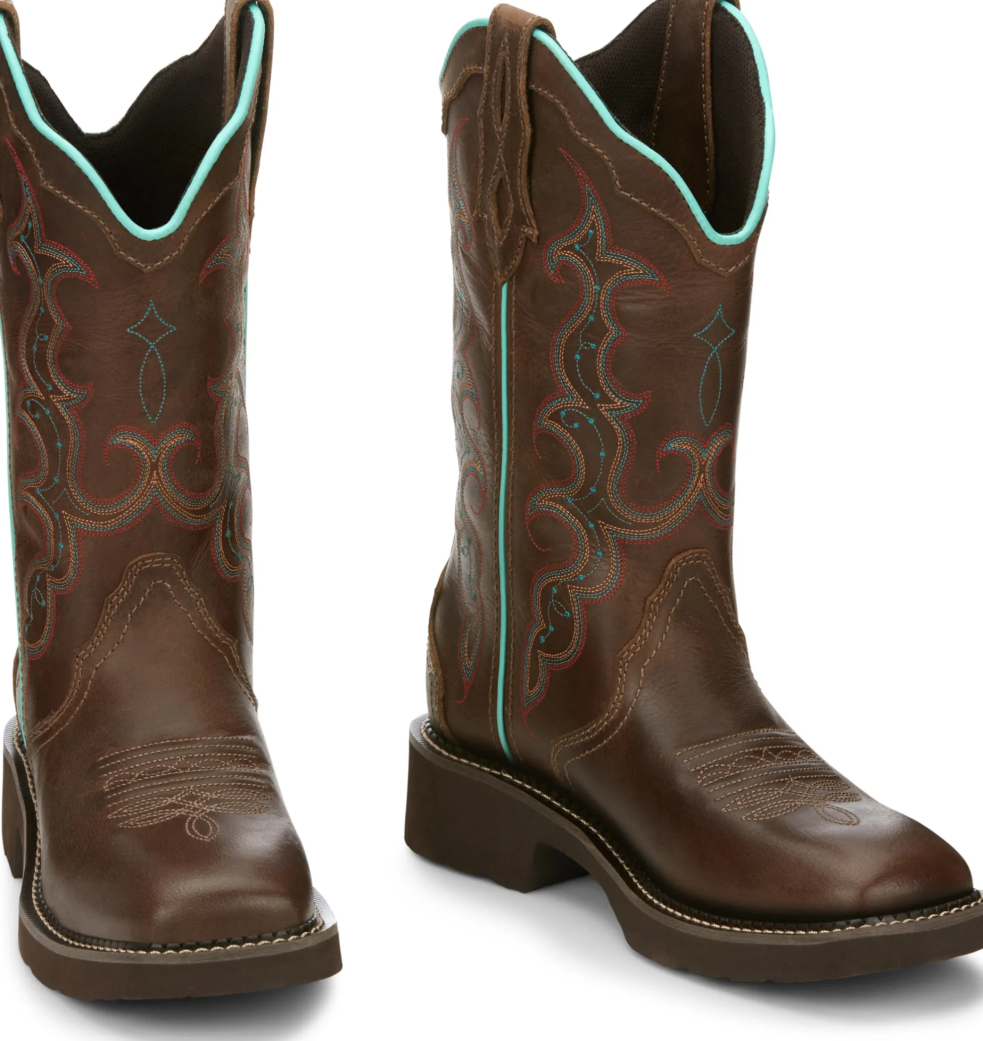 Justin Boots Raya 12" Western Boot Brown Online