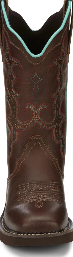 Justin Boots Raya 12" Western Boot Brown Online