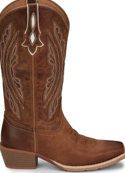Justin Boots Rein 12" Western Boot Waxy Tan