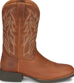 Justin Boots Rendon 11" Western Cognac Outlet