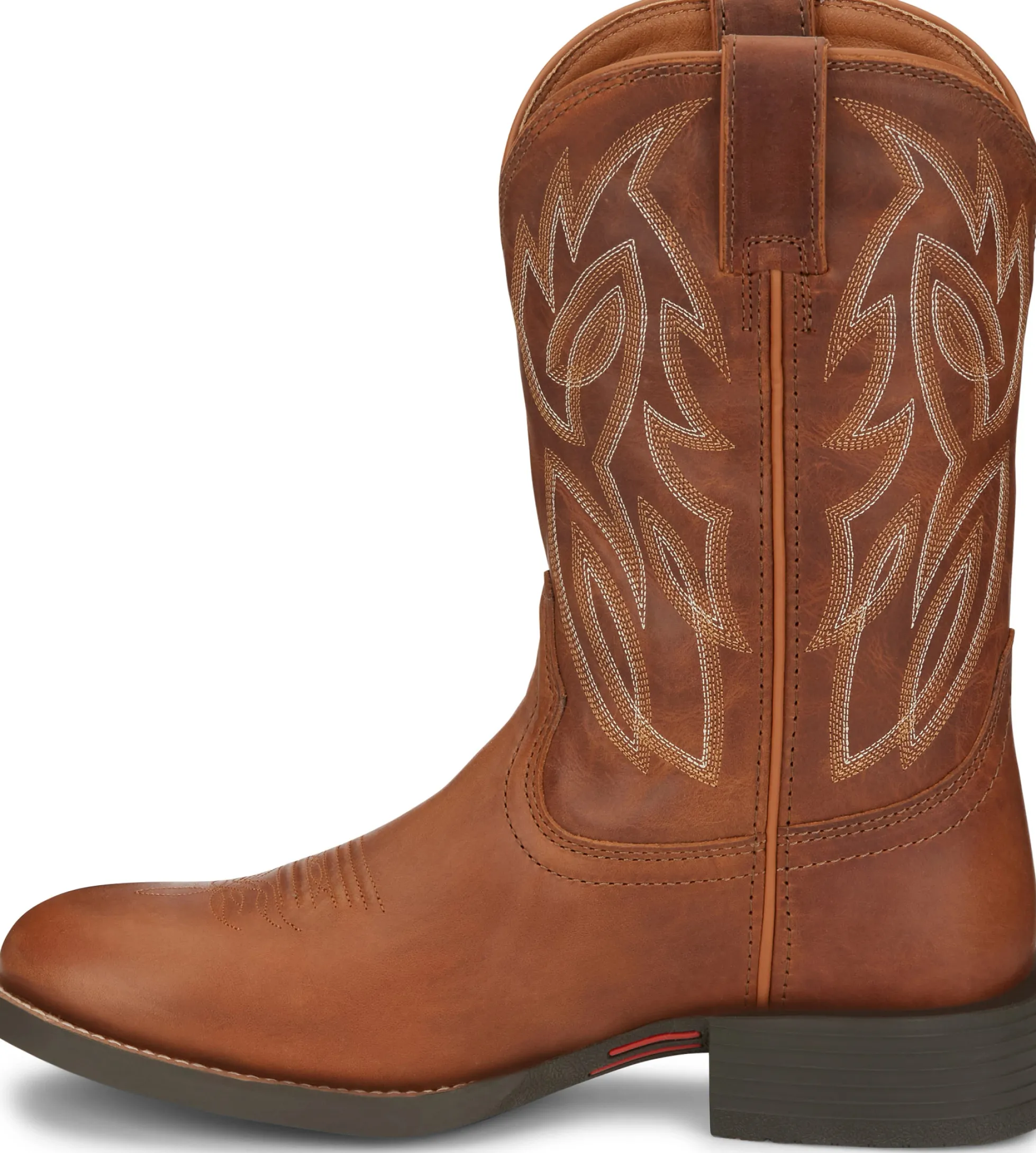 Justin Boots Rendon 11" Western Cognac Outlet