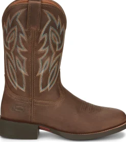 Justin Boots Rendon 11" Western Pecan New