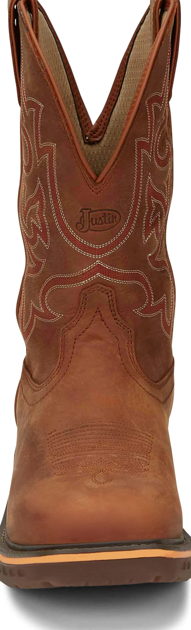 Justin Boots Resistor 11" Waterproof Russet Best