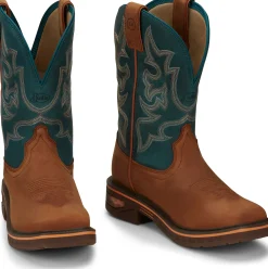 Justin Boots Resistor 11" Work Russet