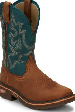Justin Boots Resistor 11" Work Russet