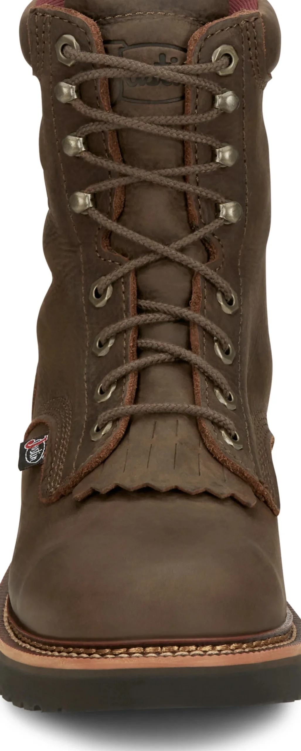 Justin Boots Rivot 8" Work Hickory Outlet