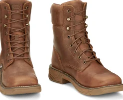 Justin Boots Rush 8" Waterproof Barley Outlet