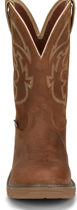 Justin Boots Rush 11" Waterproof Saddle Tan Sale