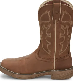Justin Boots Rush 11" Waterproof Saddle Tan Sale