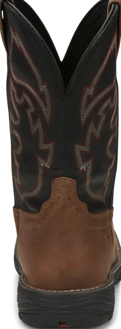 Justin Boots Rush 11" Waterproof Comp Toe Tan Discount