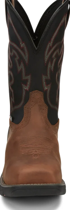 Justin Boots Rush 11" Waterproof Comp Toe Tan Discount