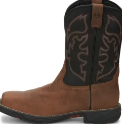 Justin Boots Rush 11" Waterproof Comp Toe Tan Discount