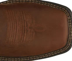 Justin Boots Rush 8" Waterproof Work Boot Harvest Brown Sale