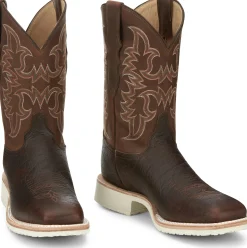 Justin Boots Ryker 11" Western Rootbeer Yeti Outlet