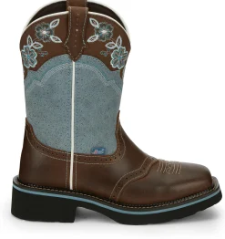 Justin Boots Starlina 11" Western Boot Brown Discount
