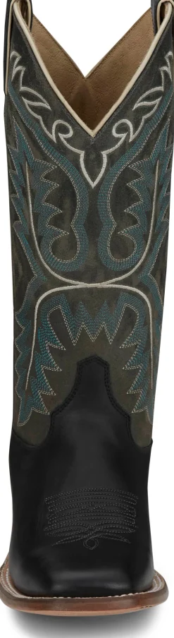 Justin Boots Stella 13" Western Boot Black Discount