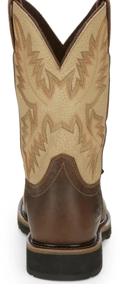 Justin Boots Superintendent 11" Steel Toe Golden Sale
