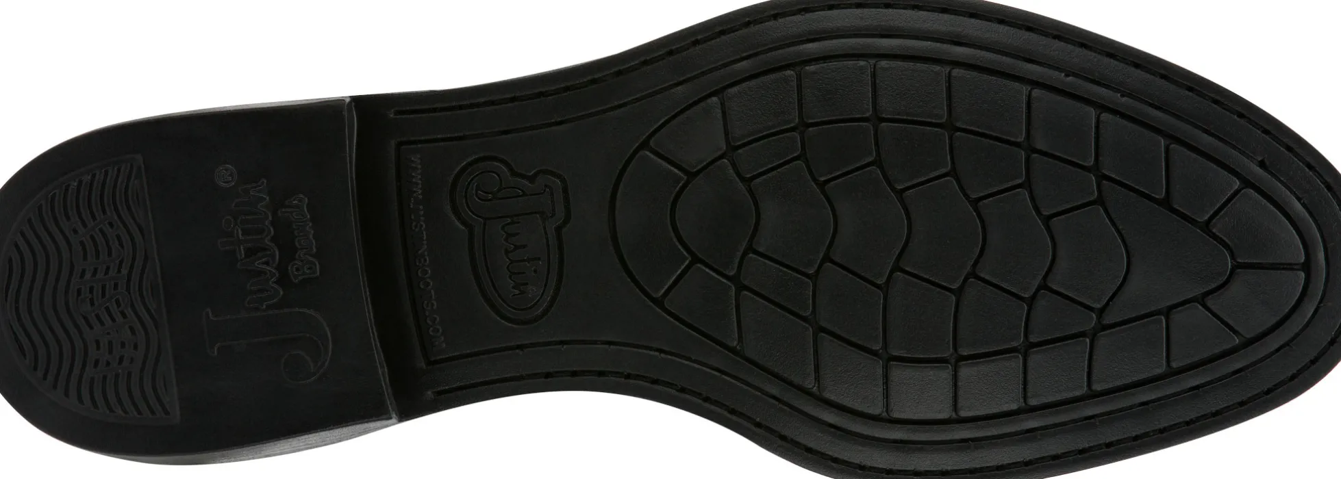 Justin Boots Temple 10" Roper Black Outlet