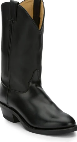 Justin Boots Tobias 12" Western Black Sale