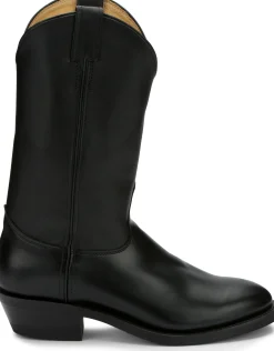 Justin Boots Tobias 12" Western Black Sale