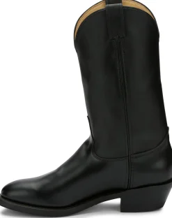 Justin Boots Tobias 12" Western Black Sale