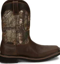 Justin Boots Trekker 11" Waterproof Chocolate Discount