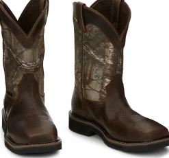Justin Boots Trekker 11" Waterproof Comp Toe Chocolate Online