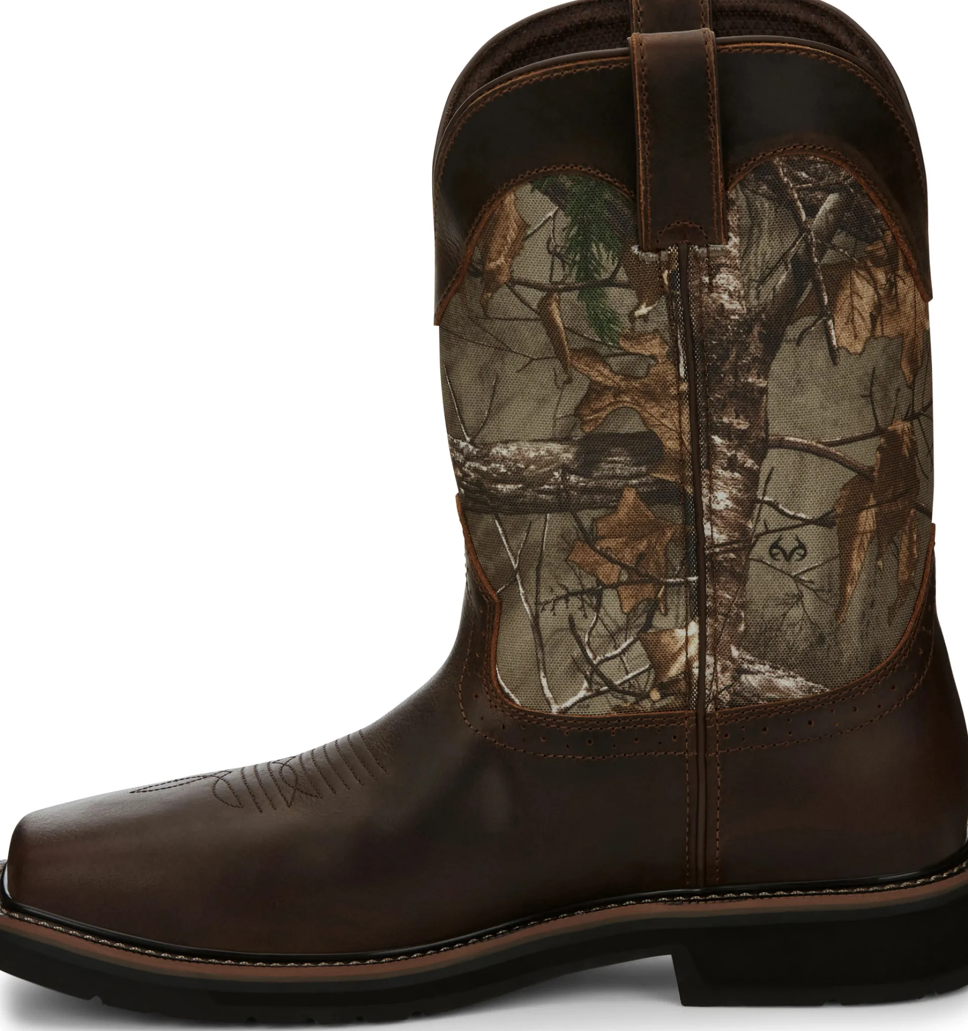 Justin Boots Trekker 11" Waterproof Comp Toe Chocolate Online