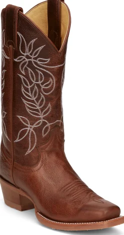Justin Boots Vickery 12" Western Boot Brown Sale
