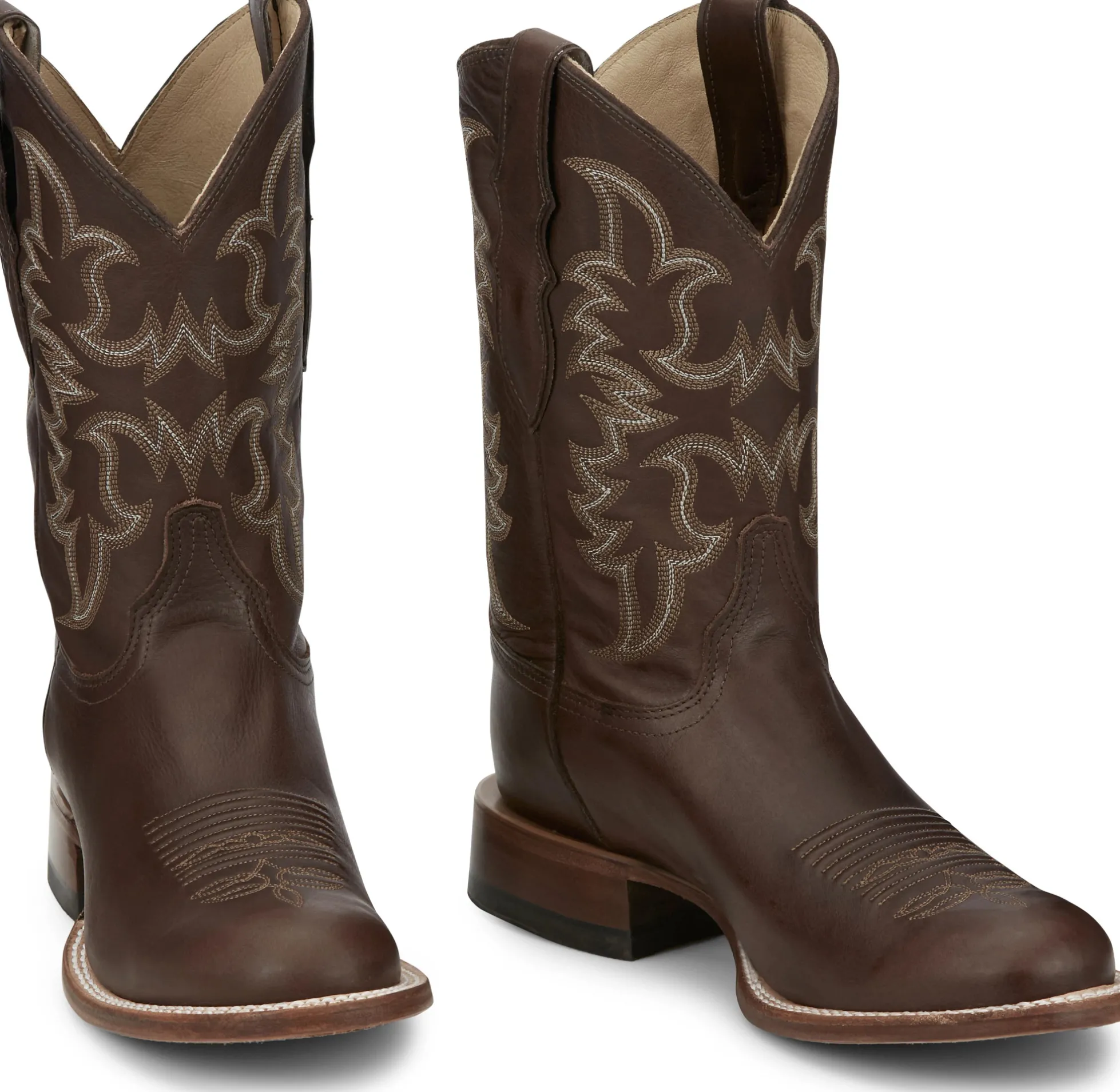 Justin Boots Wayne 11" Western Chocolate Fargo Clearance
