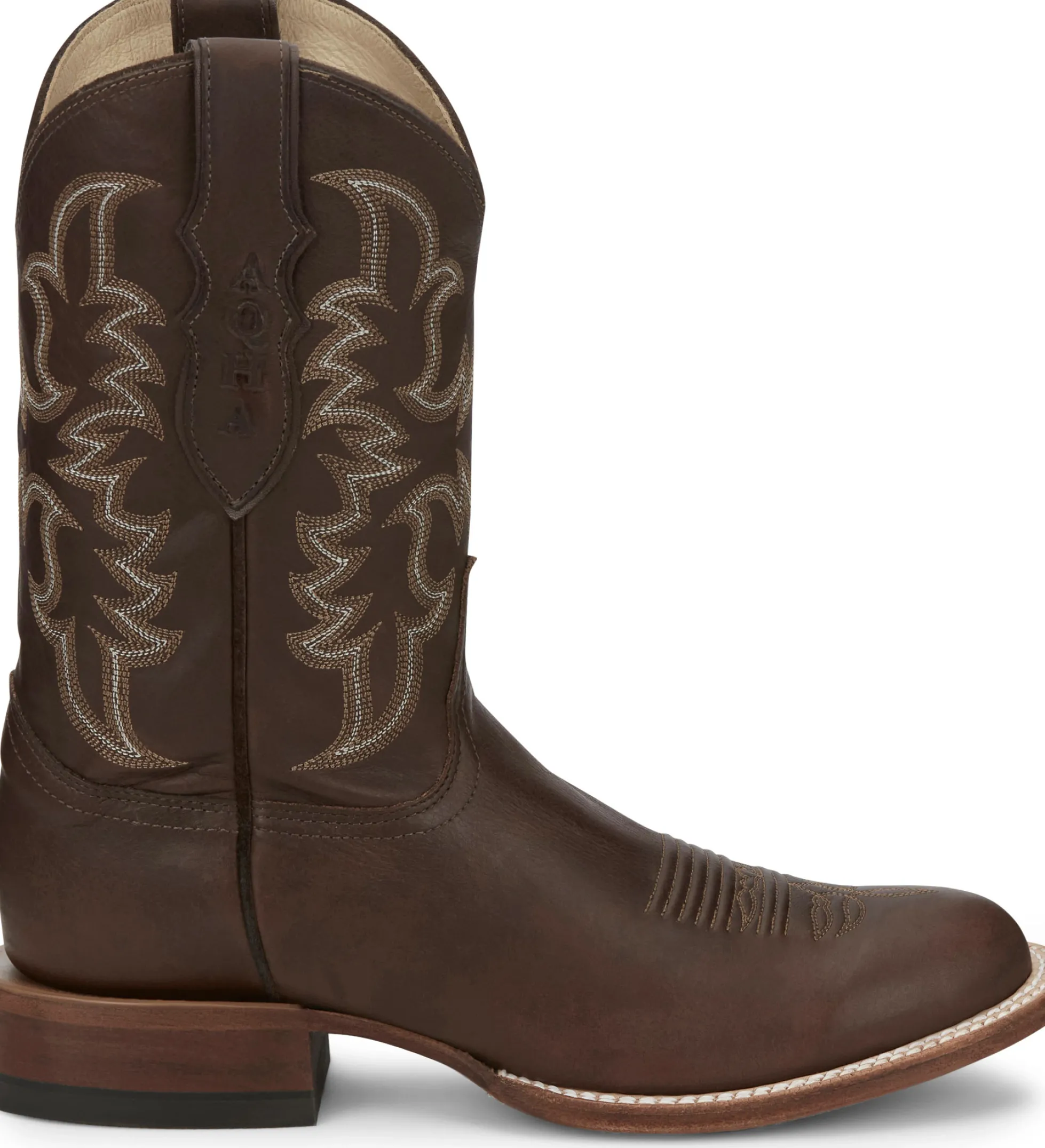 Justin Boots Wayne 11" Western Chocolate Fargo Clearance