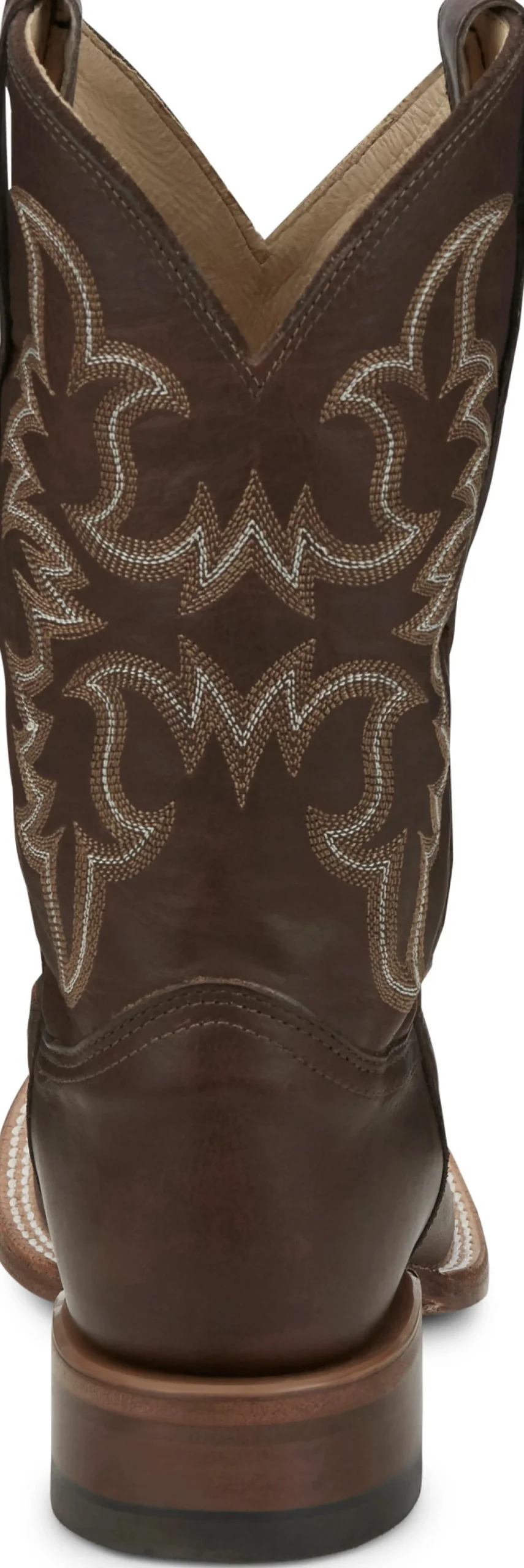 Justin Boots Wayne 11" Western Chocolate Fargo Clearance