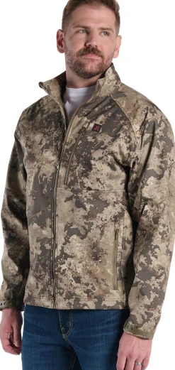 Justin Boots Weather Resisting Jacket Camo Multicolor Online