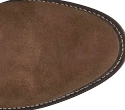 Justin Boots Wes 10" Suede Roper Butterscotch Clearance