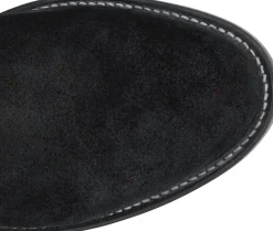 Justin Boots Wes 10" Suede Roper Onyx Sale