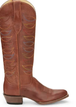 Justin Boots Whitley 15&rdquo; Women&rsquo;S Western Boot Rustic Amber Hot