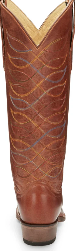 Justin Boots Whitley 15&rdquo; Women&rsquo;S Western Boot Rustic Amber Hot