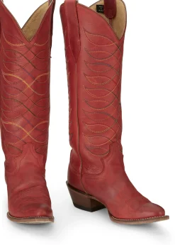Justin Boots Whitley 15” Women’S Western Boot Justin Red Hot