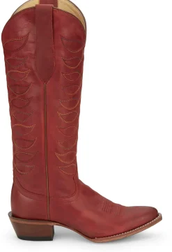 Justin Boots Whitley 15&rdquo; Women&rsquo;S Western Boot Justin Red Hot