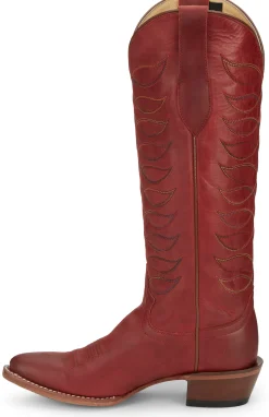 Justin Boots Whitley 15&rdquo; Women&rsquo;S Western Boot Justin Red Hot