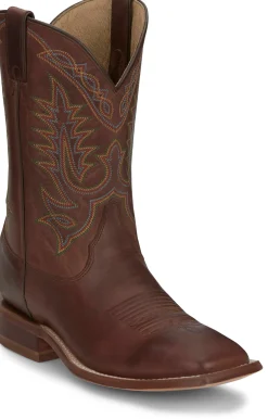 Justin Boots Wittman 11" Western Brown Discount