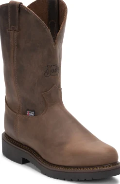 Justin Boots Balusters 11" Work Bay Gaucho New