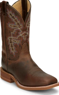 Justin Boots Bender 11" Western Boot Dark Brown Best