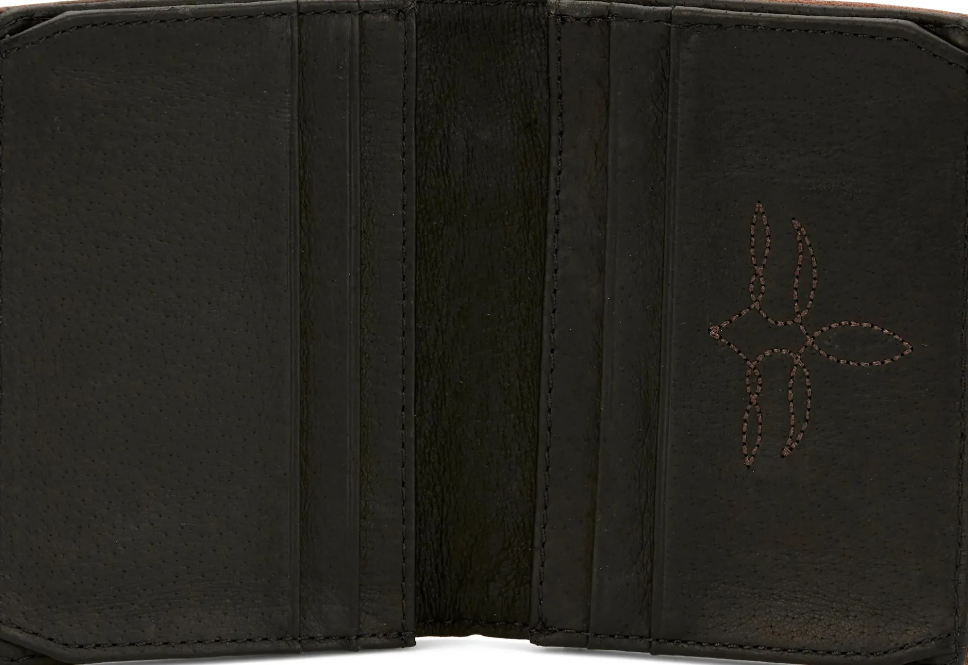 Justin Boots Bifold Card Wallet Brown Hot