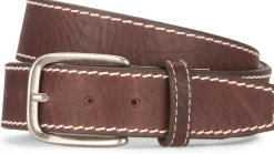 Justin Boots Bison Boulevard Belt Brown New